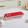 Plastic Dumpling Box Transparent Food Freezer Storage Box Practical Food Storage Container  Kitchen