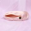 Pink Ballet Shoe Satins Student Pencil Bag Multifunctional Cosmetic