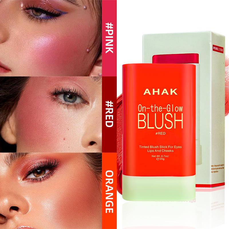 Versatile Nude Blush Stick: Enhance Your Complexion with Cream Contour and Highlight - Southeast Asia's Hot Seller