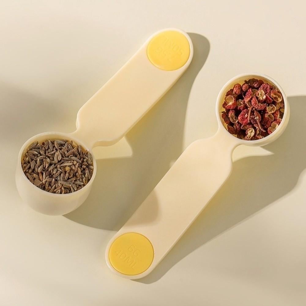 Portable Kitchen Measuring Spoon Stacking Coffee Sugar Scoop Baking Measuring Set  Cake Baking