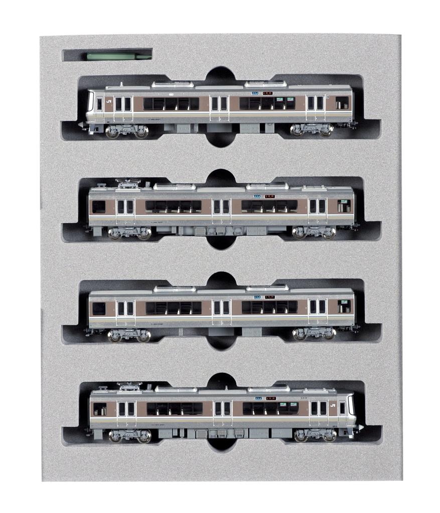 KATO N Gauge 223 Series 2000 Series 1st Edition New Rapid Set Railway Model Train 4-Car 10-537