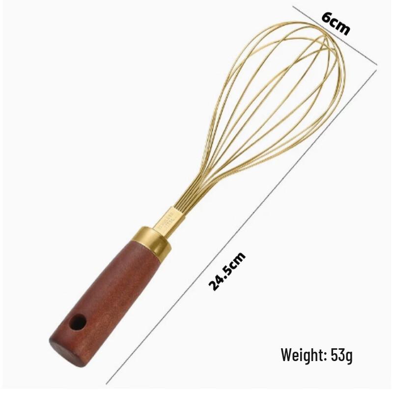 

Gold Manual Hand Whisk