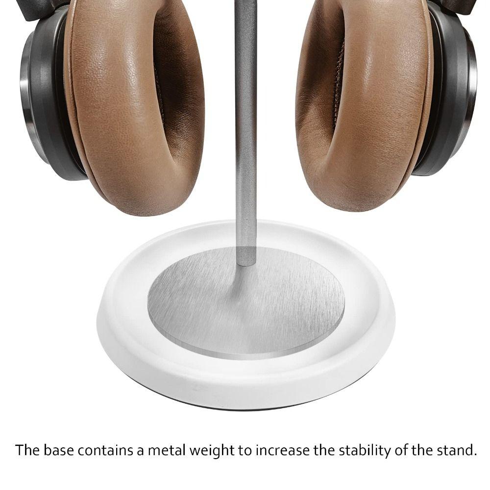 with Storage Tray Headphone Stand Detachable Display Rack Universal Headphone Holder  For Desk