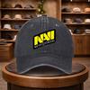 A Natus Vincere Printed Baseball Cap a Casual Duckbill Hat Stylish And Adjustable for Outdoor Use Suitable for Travel And Bea