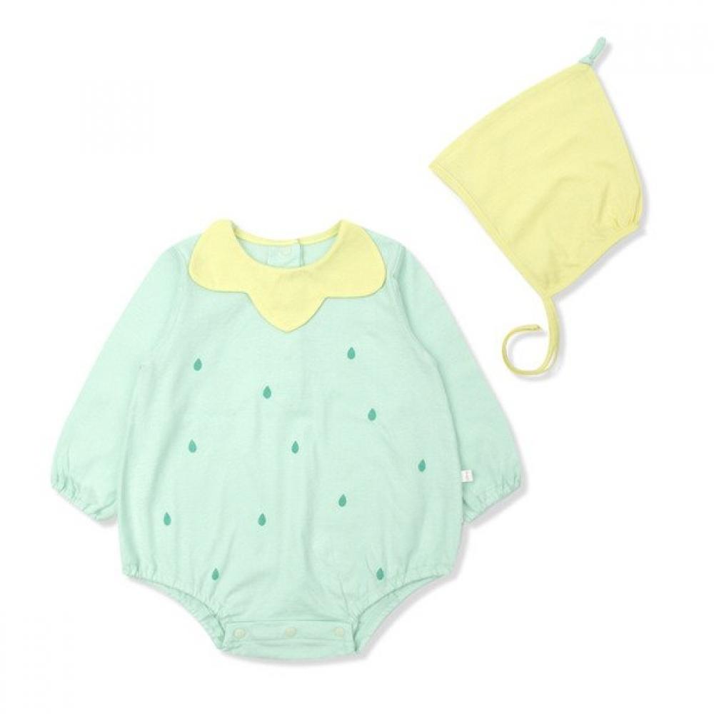 Organicmom Meronigin Soba Body Suit Hat Set  Mislqs08 75