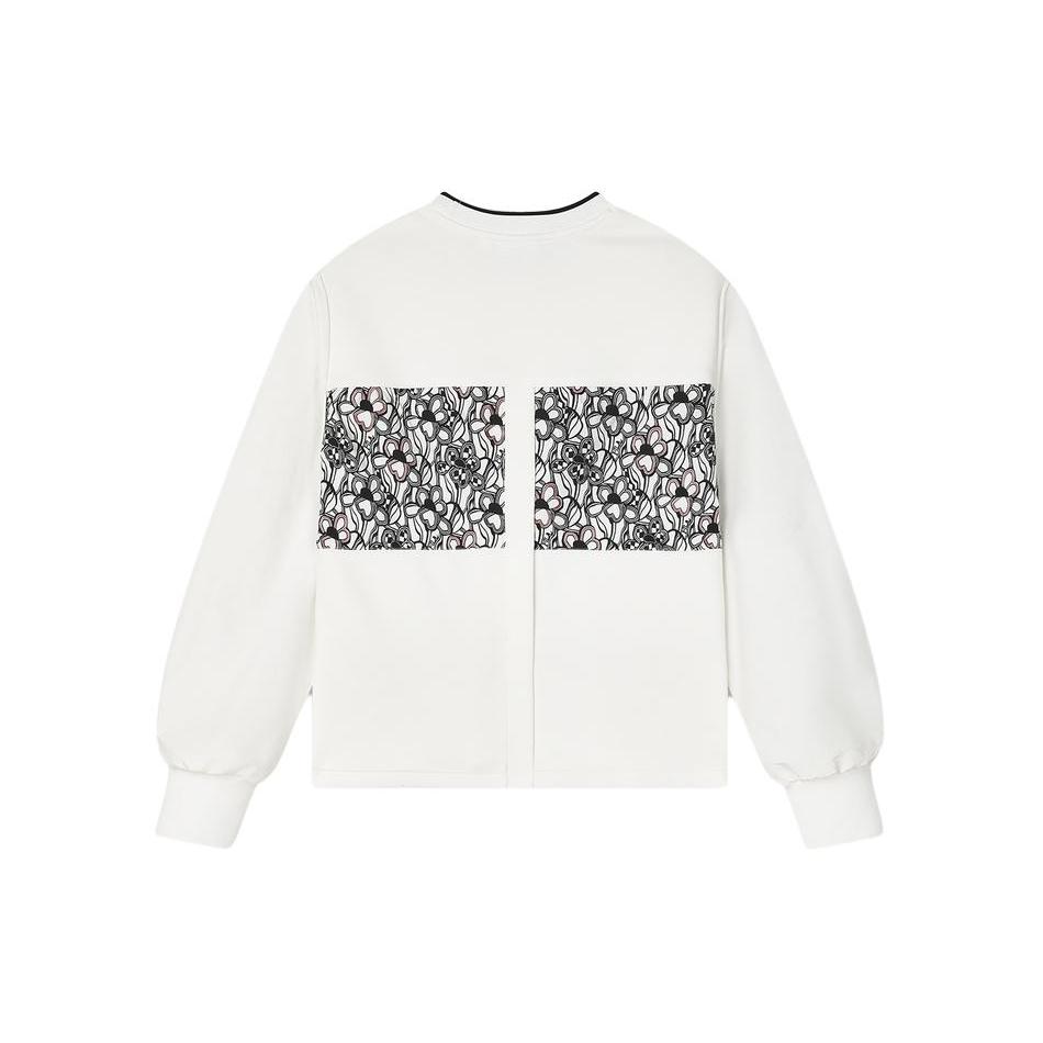 New FILA Sweatshirt Women's Cloud White F11W414203F-WT