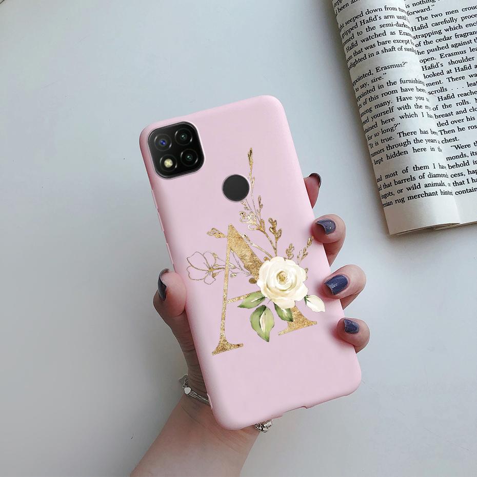 Per custodia xiaomi redmi 9C NFC Morbida Carina Lettere Copertura Posteriore Per xiaomi redmi 9C 9 C C9 Redmi9C NFC Custodia per Telefono 6.53'' Custodie Copertura