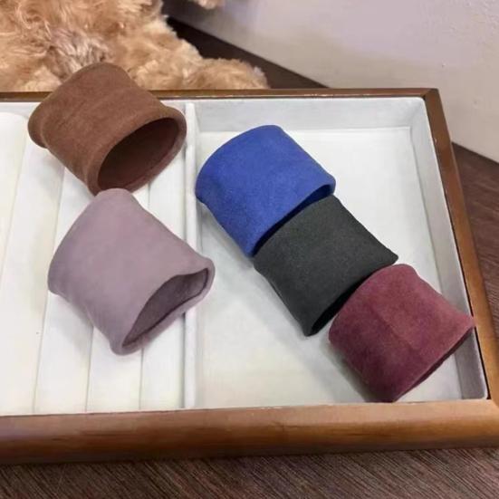 4/5 Pezzi Elastici per Capelli da Donna Colore Puro Alta Elasticità Corde per Capelli Grandi Elastici Estensibili Code di Cavallo Treccine Accessori per Capelli