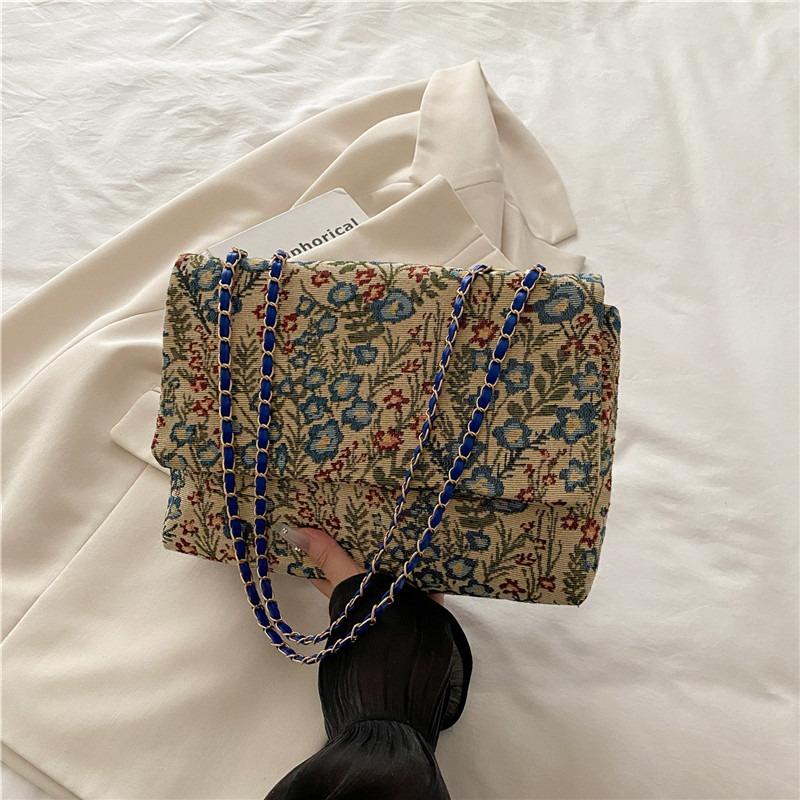 

Сумка-конверт лето новая цветок мода клатч трендовая повседневная сумочка синий