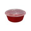 Jinmeihewang Disposable Thickened Round Meal Boxes with Lids