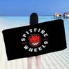 S-Spit F-Fires Logo Coperta in Microfibra Asciugatura Rapida Teli da Spiaggia Stampa Sovradimensionata Super Assorbente Coperta Asciugamano per Piscina