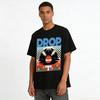 Vintage Band Vinyl Record Print T-shirt Unisex Trendy Casual Loose Short Sleeve Top Pure cotton T-shirt