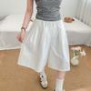 College Casual Shorts Women's Summer Thin High Waist Loose and Thin Wide-leg Pants Small Five-point Pants Sports Pants
