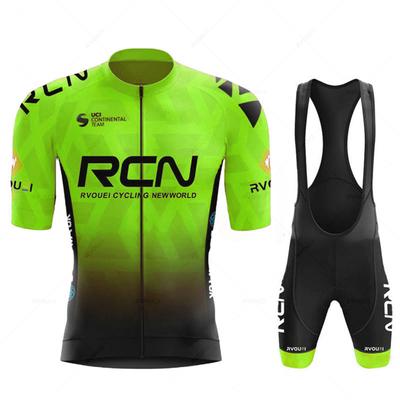 Rcn Bicicltas Jersey Set Breathable Bike Uniforme Quick Dry Cycling Clothing MTB Clothes Maillot Ropa Ciclismo Bicycle Shirt