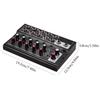 MIX5210 10 Channel Mixing Console Digital Audio Mixer Stereo for Recording DJ Network Live Broadcast Karaoke