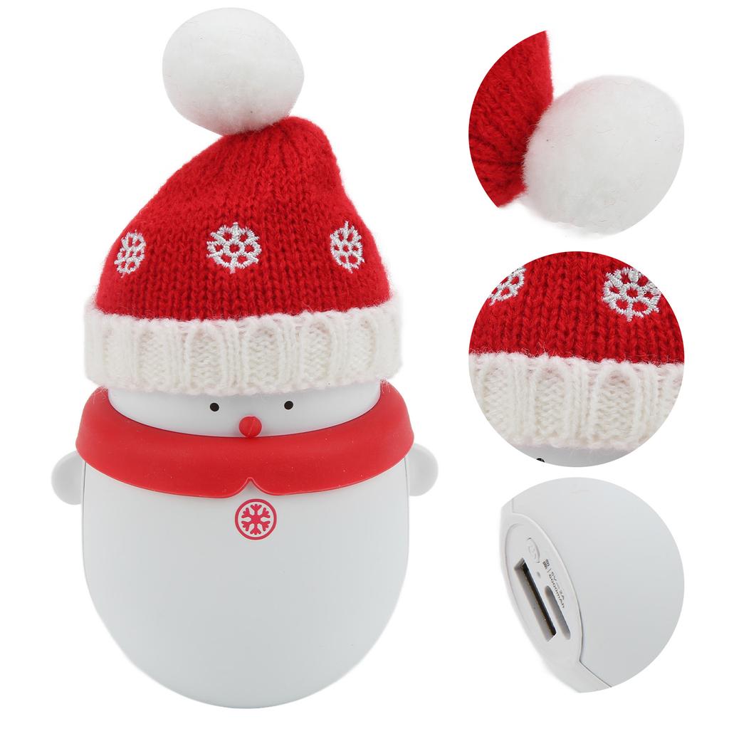 Satın alın Hand Warmer 6000mAh Red Christmas Snowman Shape Mini ...