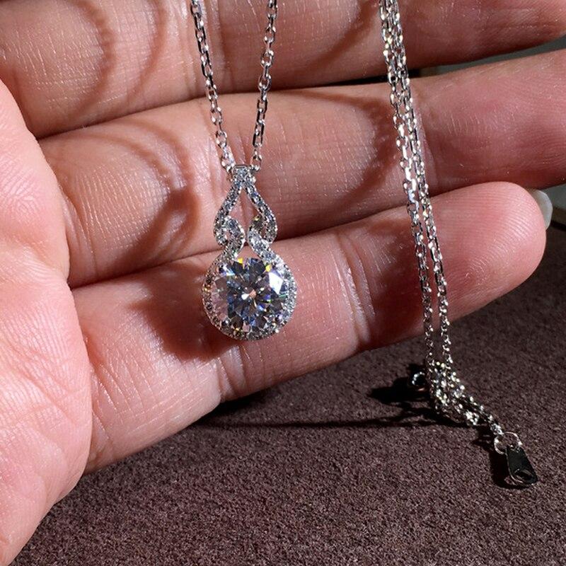 Buy Cute Big Stone Silver Color Pendant 