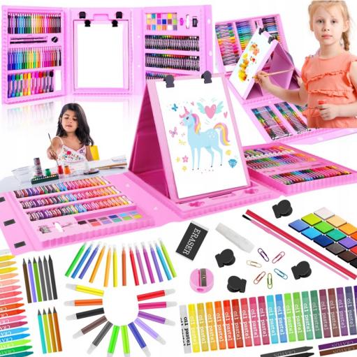 Art Set for Painting and Drawing for Children 208 Pieces