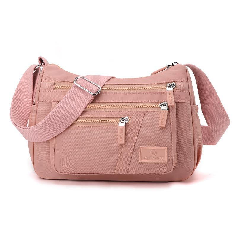 New Versatile Bag Women's Casual Nylon Cloth Waterproof Messenger Bag Women's Bag Large Capacity Mother Shoulder Bag Women