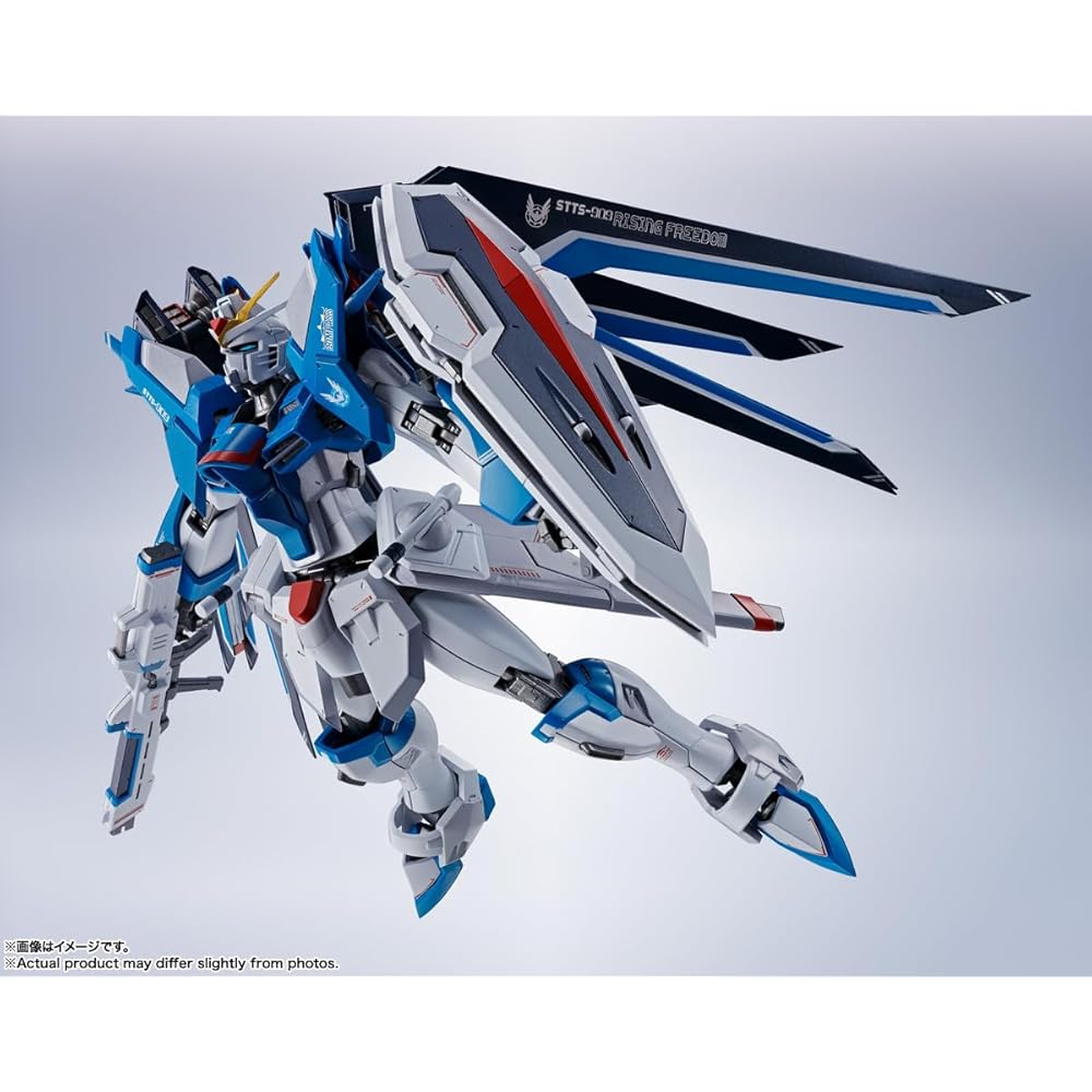 TAMASHII NATIONS Metal Robot Spirits Rising Freedom Gundam 140mm ABS PVC Diecast Action Figure