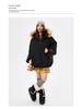 Winter Couple's Hooded Fur Collar Cotton Jacket – Stylish, Thick, and Warm with Detachable Design