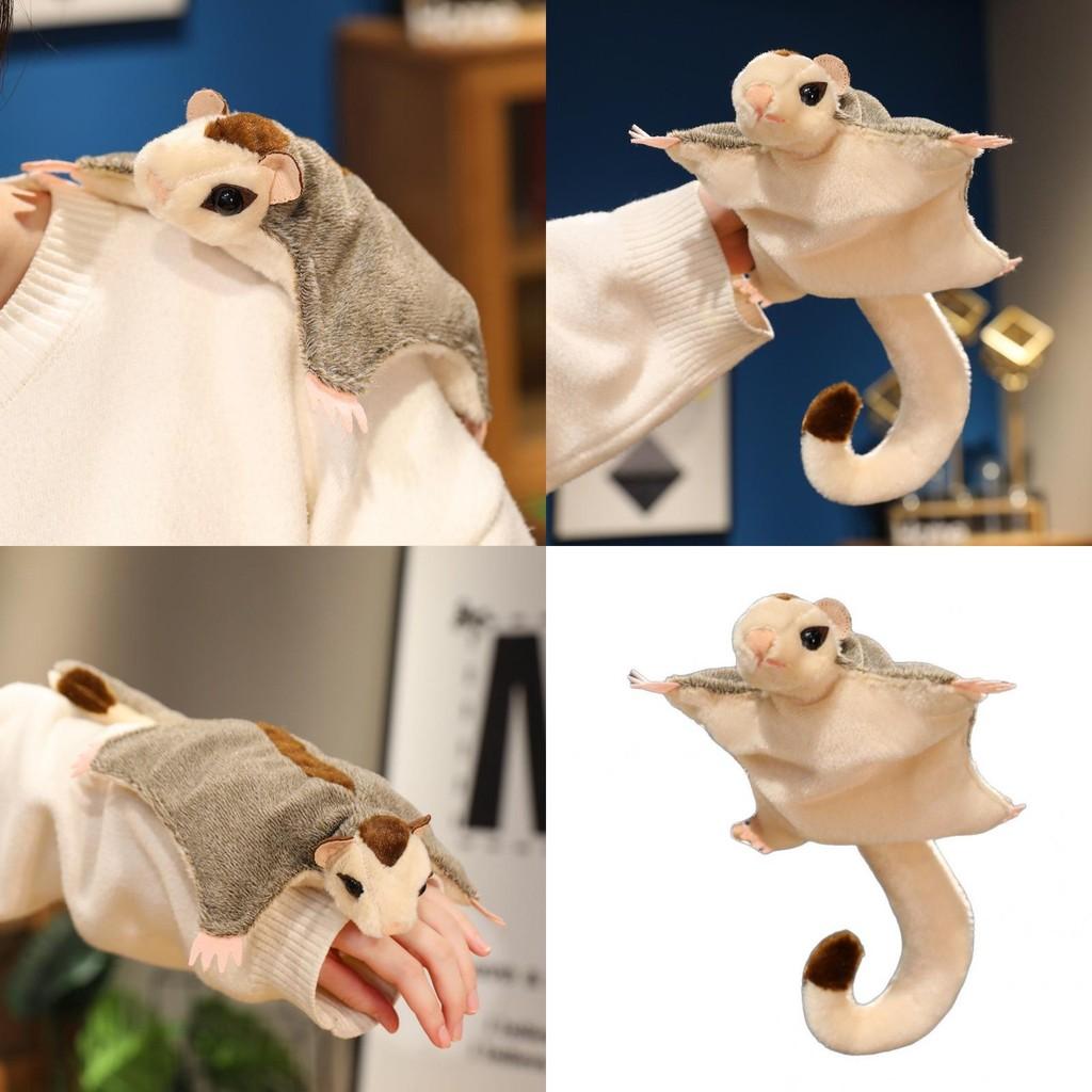 Plüsch-Gleithörnchen, bezaubernder Cartoon-Begleiter, tolles Geschenk für Mädchen und Kinder zum Geburtstag