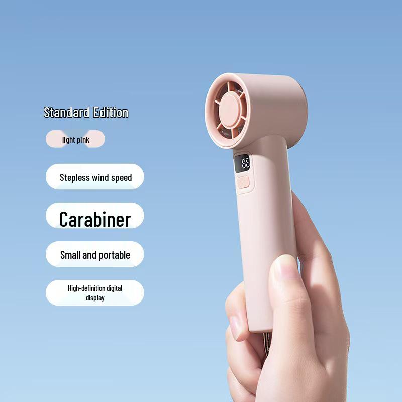

Cross-Border High-Speed Handheld USB Mini Fan with Hanging Buckle and Cooling Ice Pack. 137.5*44.41