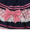 Women's Summer Pleated Denim Skirt for Petite Mature Women