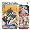 Card Holder Leather Portable Wallet Anti-Theft Lychee Wallet For BMW Performance M E87 E30 E46 E28 F35 G20 E93 F20 X3 X pdzm22