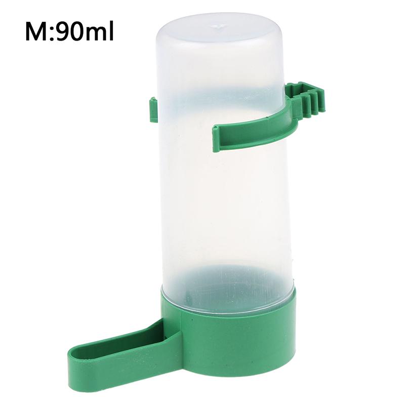 

Bird Water Drinker Feeder Waterer With Clip Pet Bird Supplies For Parrots M