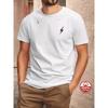 Casual Simple Top Versatile Comfortable Short Sleeve Crew Neck T-Shirts Men’s