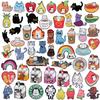 Fruit Cat Strawberry Series Enamel Pin Funny Brooch Cartoons Badge For Bags Jeans Hoodies Denim Lapel Pin Jewelry Kids Best Gift