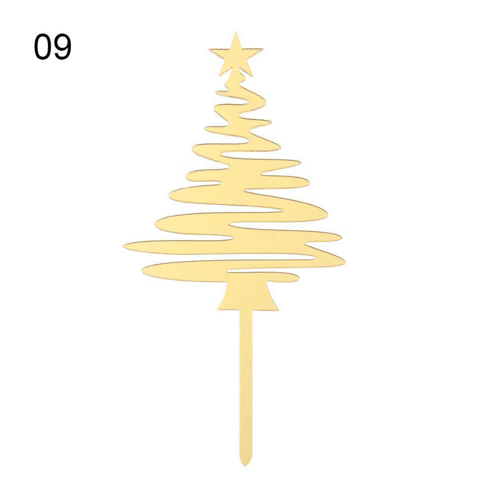 

1 шт. Украшения Санта-Клауса, товары для вечеринки, новогоднее рождественское украшение для торта, рождественский декор для торта, рождественский DIY