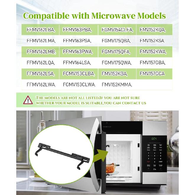 5304477389 Microwave Door Latch Replacement Parts Fits for Frigidaire Electrolux Microwave,Replaces