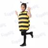 Kid's Halloween Ladybug, Bee, and Black Cat Hooded Costumes for Kindergarten Role-Playing & Stage Performances