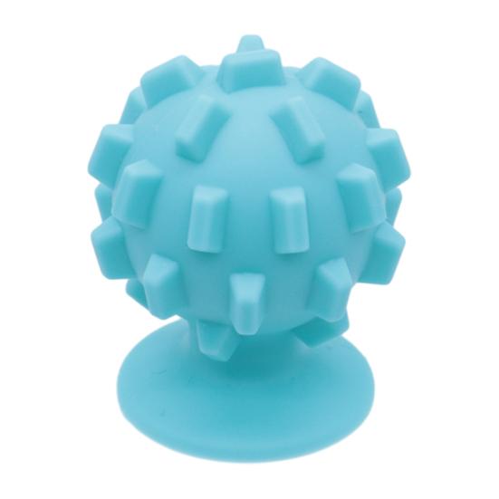 

Sensory Ball with Suction Cup Stress Relief Base Anxiety Sensory Stone Portable Travel Mini Textured