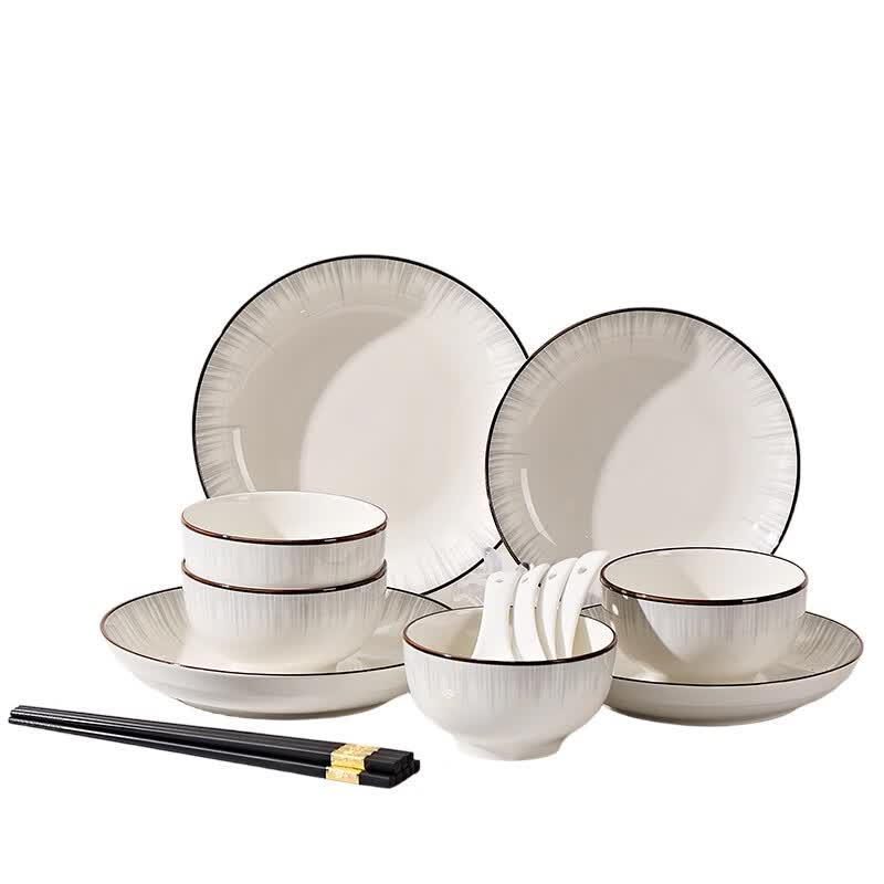 Royalstar Happy Time 16-Piece Ceramic Tableware Set