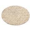 Round Table Cover 47.24" Washable Tablecloth with Elastic Edge 3D Stain-Resistant Table