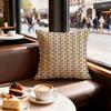 Argyle Cushion Cover Set of  Decorative Short Plush Pillow Covers for Sofa Soft  Cushion Case X Cm