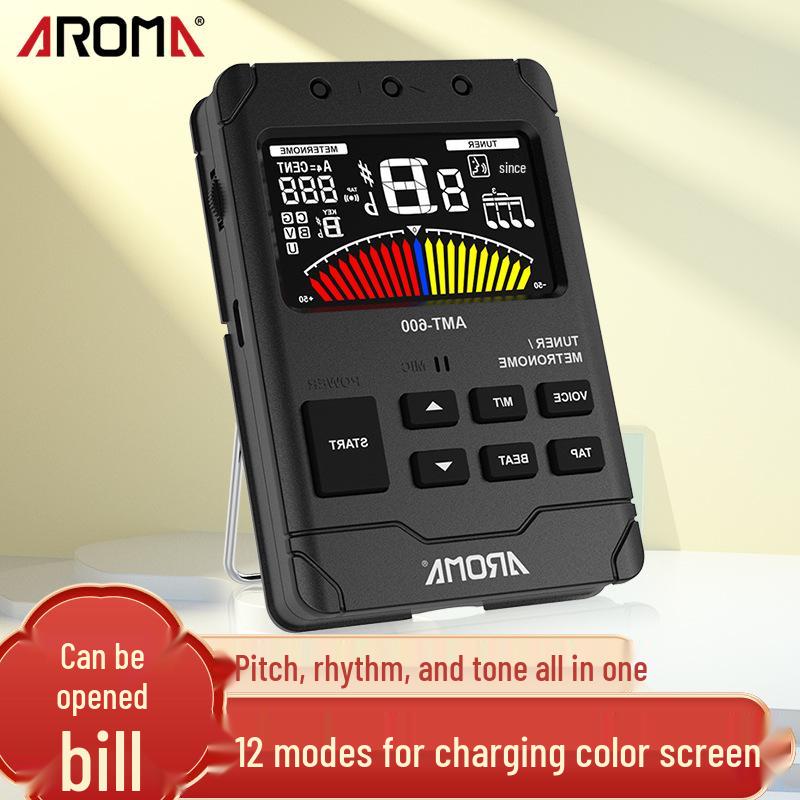 Anoma 3-in-1 Professional Tuner & Metronome for Brass, Saxophone, Violin, and Flute Plastic