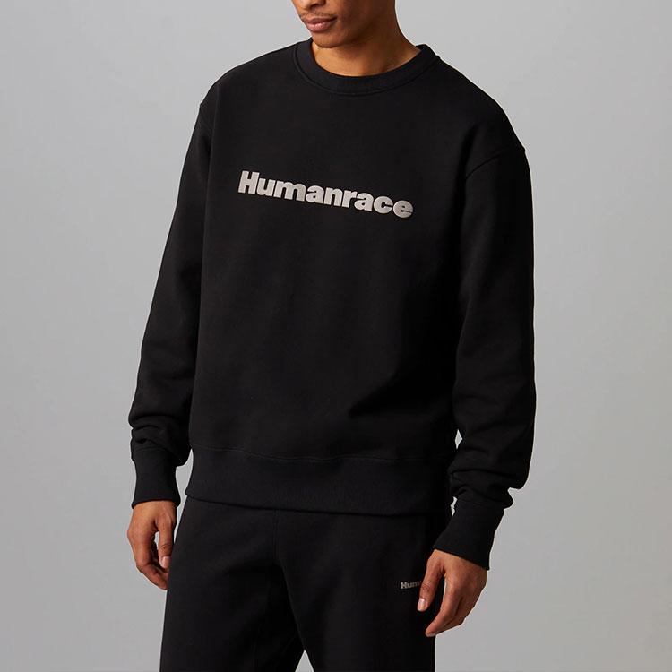 Adidas X Pharrell Williams Humanrace Basic Crewneck Black Men Tops HI5538