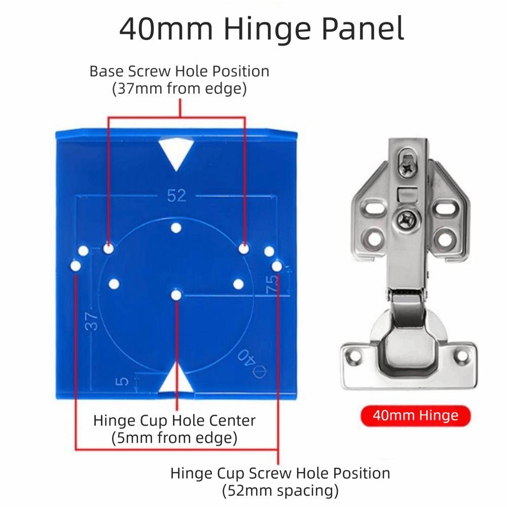 3/4Pcs Hinge Hinge Positioning Tool Hinge Installation Tool  Woodworking Projects