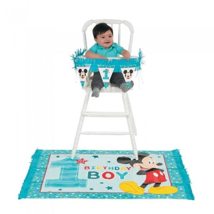 Disney Mickey Mouse 1st Birthday Hanging Decoration Set