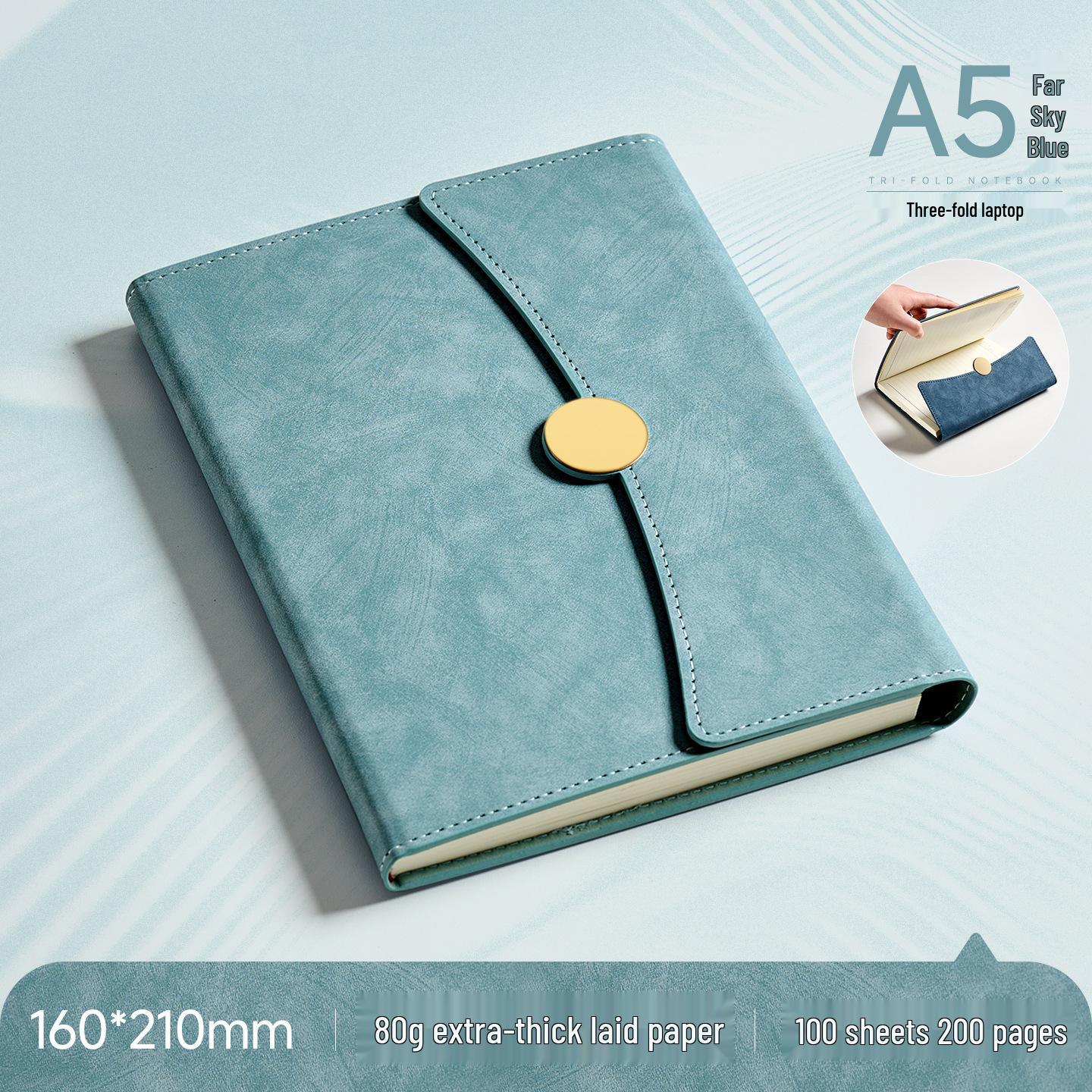 Custom Business Notebook Set: A5 Notepad, USB Flash Drive & Gift Box