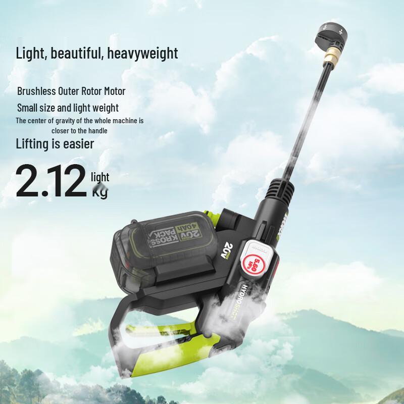 WORX 20V Brushless Cordless Pressure Washer WU633 CN plug (adapter included)