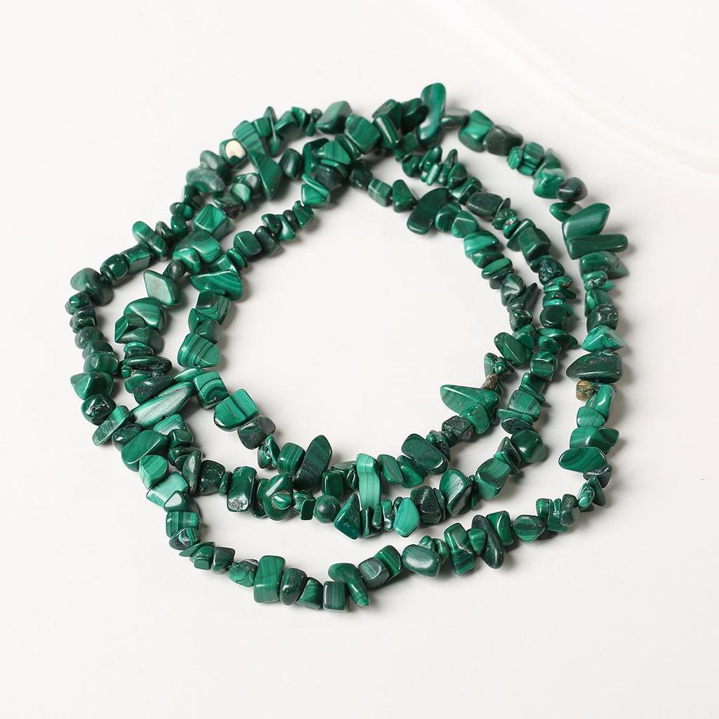 80cm Natürliche Amethyst Splitterkette - Poliert, Unregelmäßige Streifen für DIY Schmuck & Armbänder