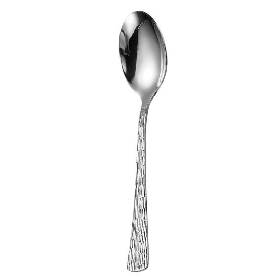 Messer Gabel Löffel Set Edelstahl Besteck Rutschfester Bequemer Griff Steakmesser Dessertlöffel Teegabel für Westliches Essen Spülmaschinenfest