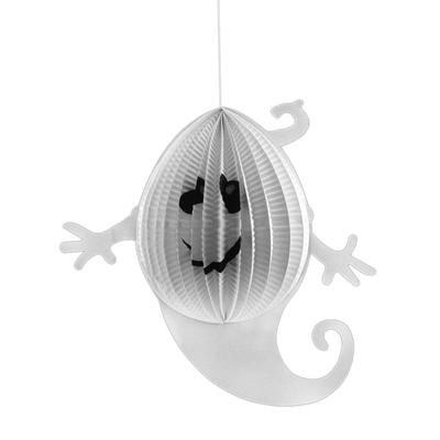 Gruselige Geisterhexe Fledermaus Spinne Hängedekorationen Halloween Stereo Laterne