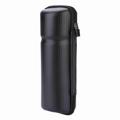 Kit di Riparazione Ciclo Portatile Borsa Porta Attrezzi Portaborraccia Bici Bottiglia Pacchetto Rigido Nero Carbone