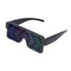 LED-Leuchtbrille, dynamisch, 4-farbig, mit USB-Aufladung, leuchtendes Dekor für Bar, Bundy, All Ha